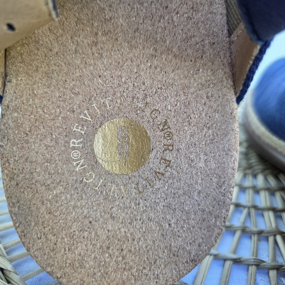 NWOT Revitalign Orthotic Backstrap Canvas Clogs - Ventura Size-11 - Picture 11 of 12